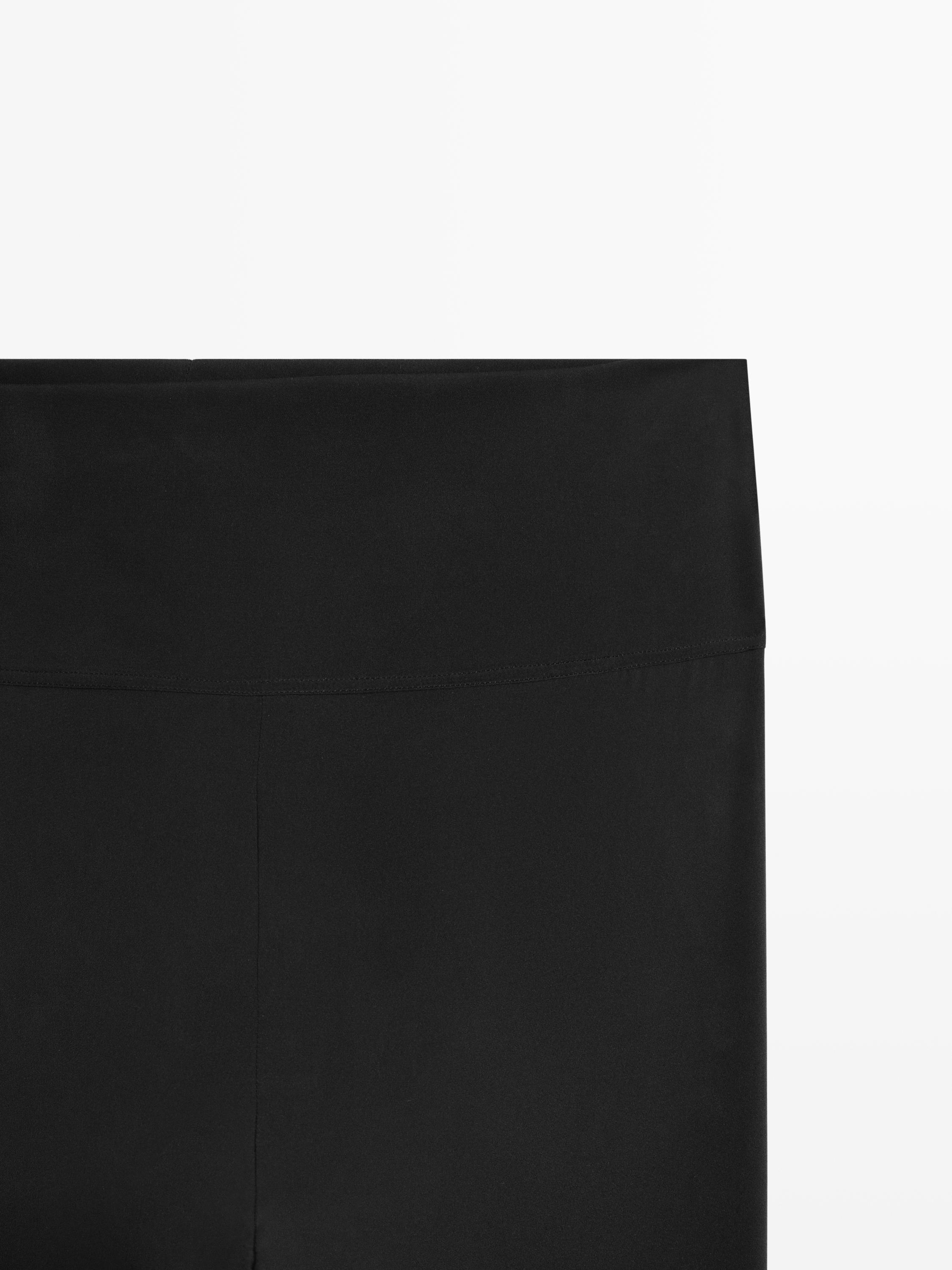 Silk blend leggings